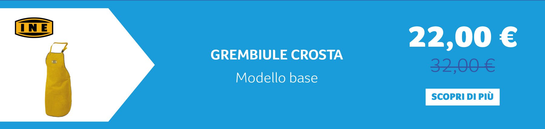 INE - Grembiule CROSTA Modello base.